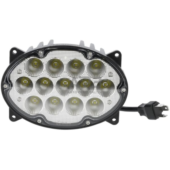LED darbo žibintas ovalus 65W, 5200lm, 10/30V, 161x110x90mm, 13 LED, H4, LA10559 1 LED darbo žibintas ovalus 65W, 5200lm, 10/30V, 161x110x90mm, 13 LED, H4, LA10559 1