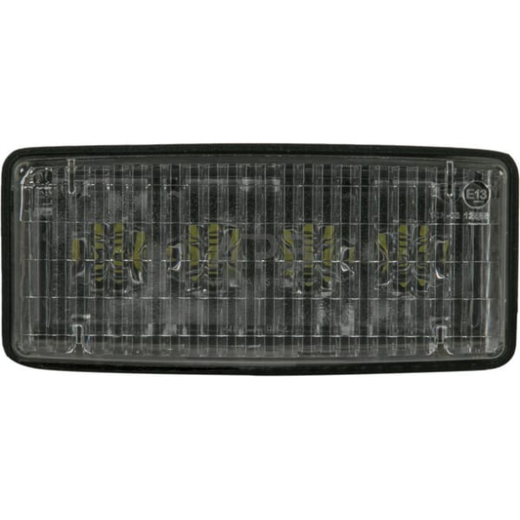 LED darbo žibintas stačiakampis 20W, 1750lm, LA10431 6 LED darbo žibintas stačiakampis 20W, 1750lm, LA10431 6