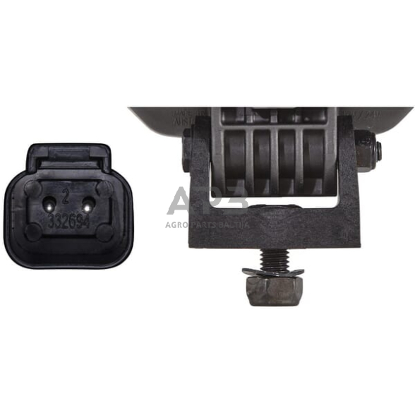 LED darbo žibintas stačiakampis 26W, 1850lm, 12/24V, 6 LED, Hella 1GA996488011 4 LED darbo žibintas stačiakampis 26W, 1850lm, 12/24V, 6 LED, Hella 1GA996488011 4