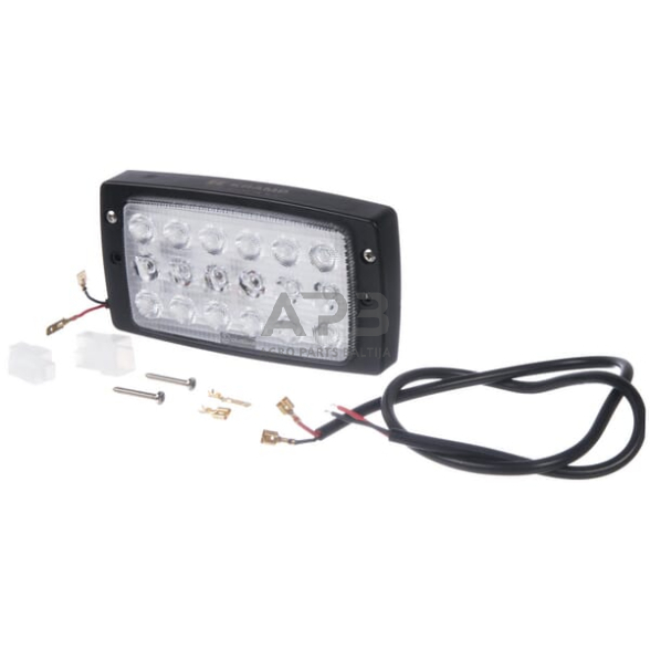 LED darbo žibintas stačiakampis 27W, 3375lm, 10-30V, 18 LED LA80300 2 LED darbo žibintas stačiakampis 27W, 3375lm, 10-30V, 18 LED LA80300 2