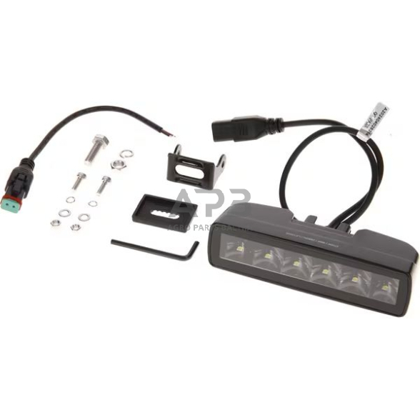 LED darbo žibintas stačiakampis 30W, 2880lm, 12/24V, 157x49.7x60mm 6 LED LA10609 LED darbo žibintas stačiakampis 30W, 2880lm, 12/24V, 157x49.7x60mm 6 LED LA10609