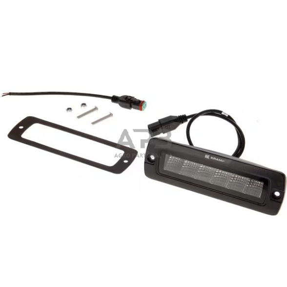 LED darbo žibintas stačiakampis 30W, 2880lm, 12/24V, 157x49.7x60mm 6 LED LA10611 LED darbo žibintas stačiakampis 30W, 2880lm, 12/24V, 157x49.7x60mm 6 LED LA10611