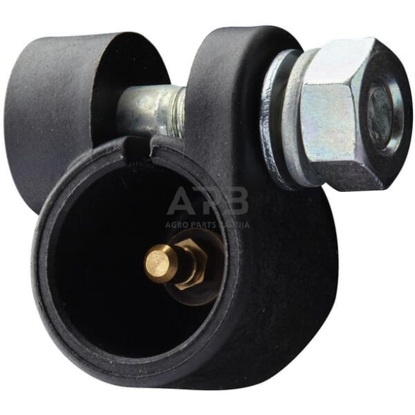 yh_balius  Vamzdis tiesus D20 750N/5cm pilkas be movos be halogenų