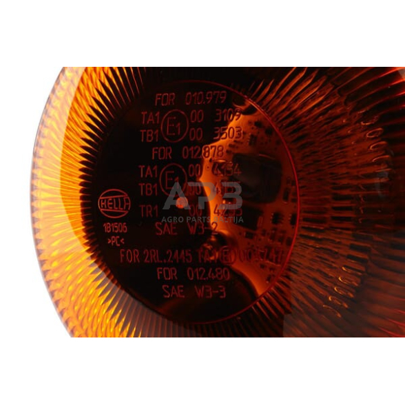 LED oranžinis švyturėlis 12/24V 165x183mm, 8 LED"s Hella 2RL010979011 4 LED oranžinis švyturėlis 12/24V 165x183mm, 8 LED"s Hella 2RL010979011 4