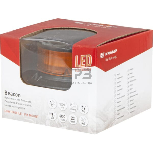 LED oranžinis švyturėlis LA20084 1 LED oranžinis švyturėlis LA20084 1