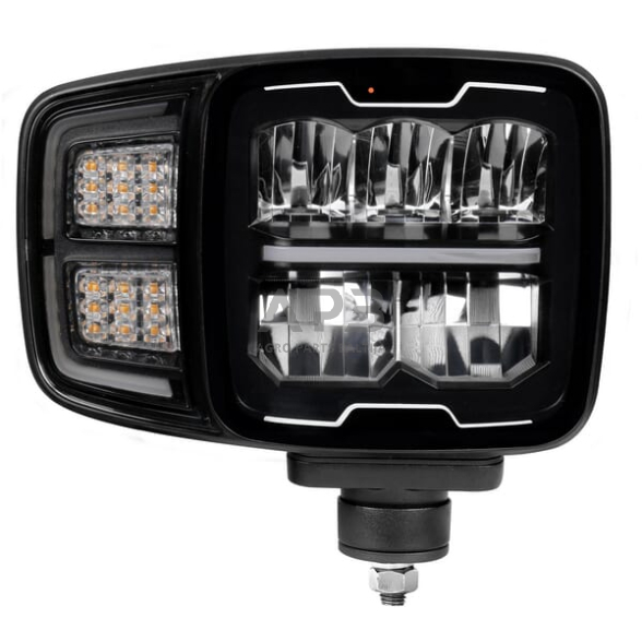 LED priekinis žibintas dešinys 12/24V, 220x197.2x80.5mm, LA10216HEAT LED priekinis žibintas dešinys 12/24V, 220x197.2x80.5mm, LA10216HEAT