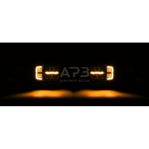 LED priekinis žibintas kairys 12/24V, 220x197.2x80.5mm, LA10215HEAT 3 LED priekinis žibintas kairys 12/24V, 220x197.2x80.5mm, LA10215HEAT 3