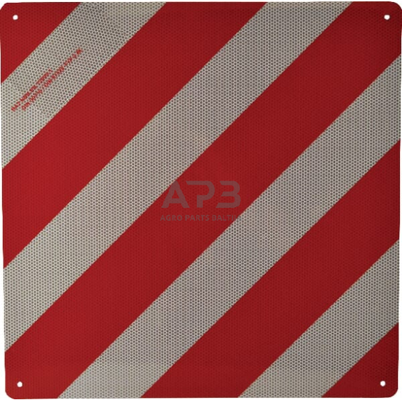 Lentelė su atšvaitu EN12899 500x500x1mm Mazon WB5005001IT Lentelė su atšvaitu EN12899 500x500x1mm Mazon WB5005001IT