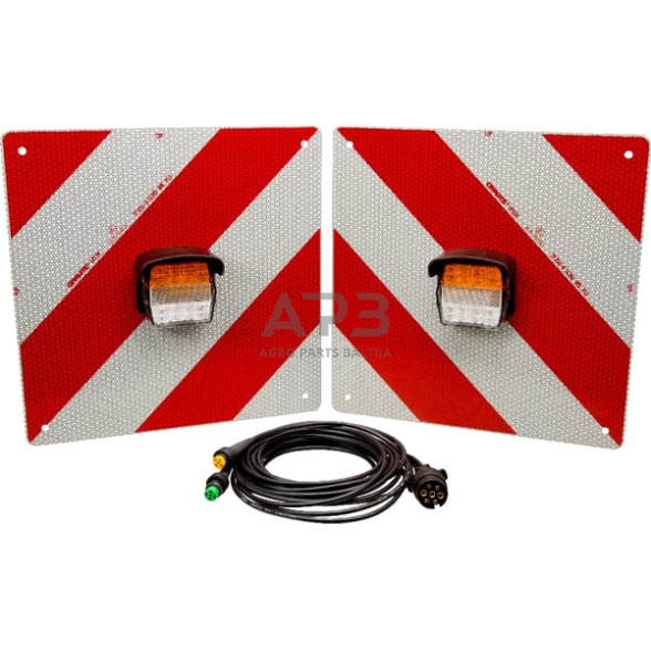 Lentelė su atšvaitu ir LED žibintais Mazon WB51880KL2 Lentelė su atšvaitu ir LED žibintais Mazon WB51880KL2