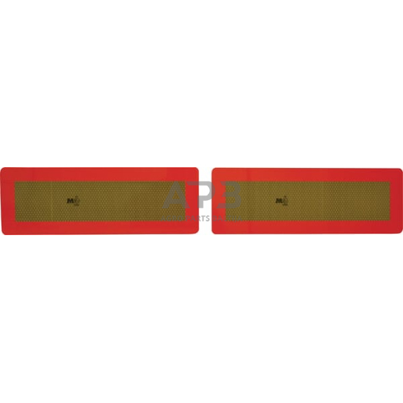 Lentelės su atšvaitu komplektas 566x197mm Mazon WB3787900KL3RR