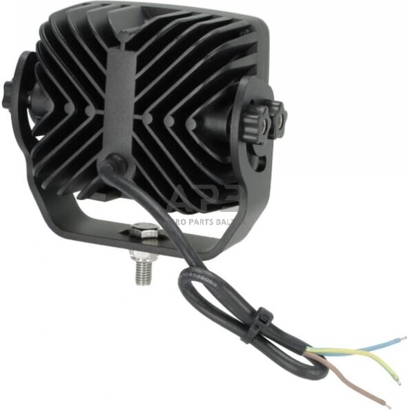 LED darbo žibintas kvadratinis 70W, 6000lm, 10/45V, 120x110x72mm, 4 LED LA104041 1 LED darbo žibintas kvadratinis 70W, 6000lm, 10/45V, 120x110x72mm, 4 LED LA104041 1