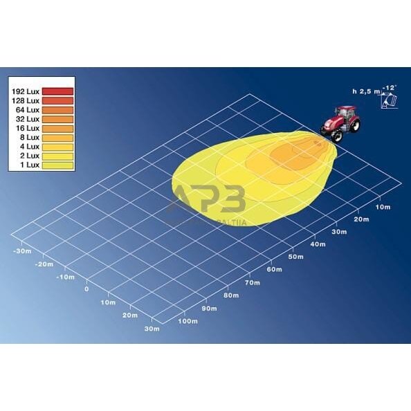 LED darbo žibintas ovalus Halogen, 55W, 12V, 160x78x128mm Hella 1GA996161291 6 LED darbo žibintas ovalus Halogen, 55W, 12V, 160x78x128mm Hella 1GA996161291 6