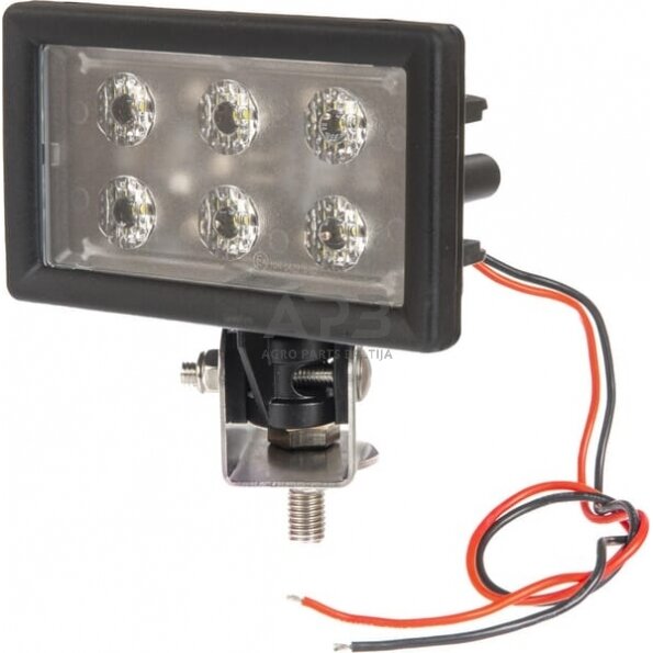 LED darbo žibintas stačiakampis 30W, 2400lm, H11, LA10512 5