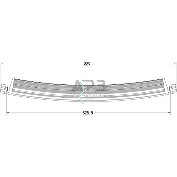 LED Bar žibintas 180W, 15300lm, 12/24V, balta, 825.5x79.5mm, 60 LED LA10309 6