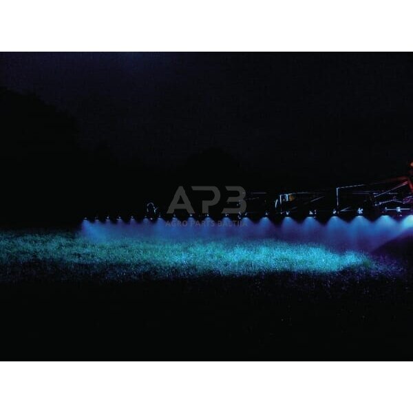 LED darbo žibintai purkštuvams du vienetai 9W, 1000lm, 10/30V, 133x39x90mm 4 LED LA10001 5