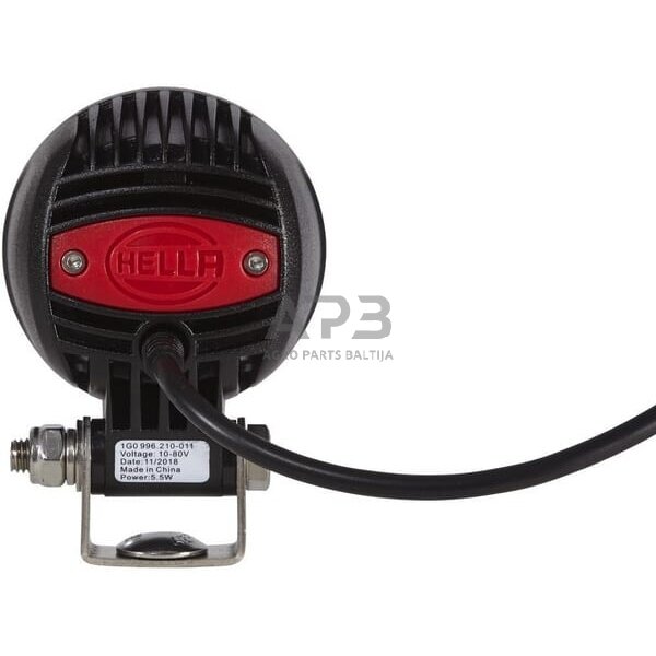 LED darbo žibintas apvalus 5.50W, 12V, 77x70x99mm, Hella 1G0996210011 3 LED darbo žibintas apvalus 5.50W, 12V, 77x70x99mm, Hella 1G0996210011 3