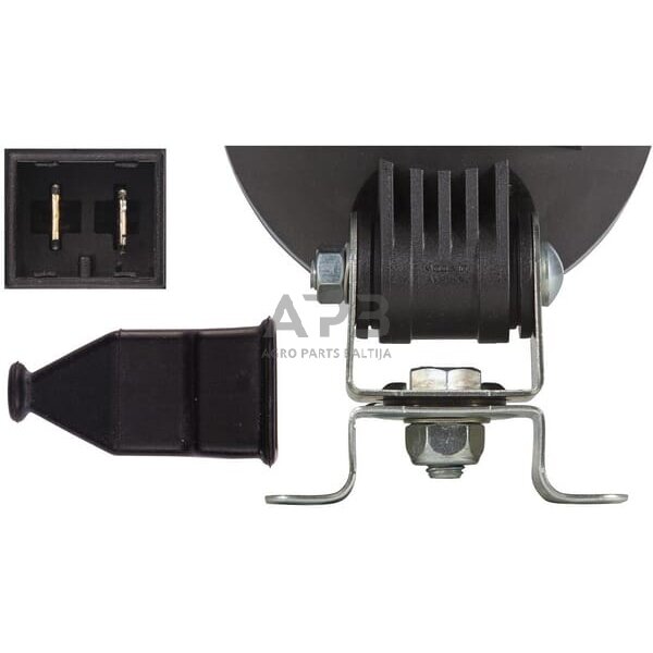 LED darbo žibintas apvalus Halogen, 55/70W, 12/24V, 110x103x170mm Hella 1GM996134081 4 LED darbo žibintas apvalus Halogen, 55/70W, 12/24V, 110x103x170mm Hella 1GM996134081 4
