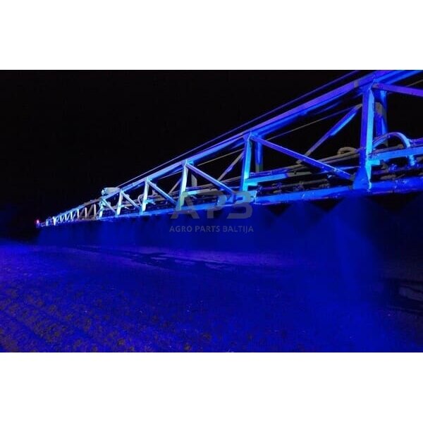 LED darbo žibintas kvadratinis 45W, 4050lm, 12/24V, 126x151x95mm 9 LED LA10617 6