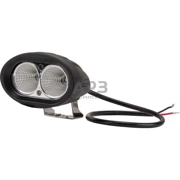 LED darbo žibintas ovalus 20W, 1800lm, 10/30V, 96x72x79mm, 2 LED gopart LA15005
