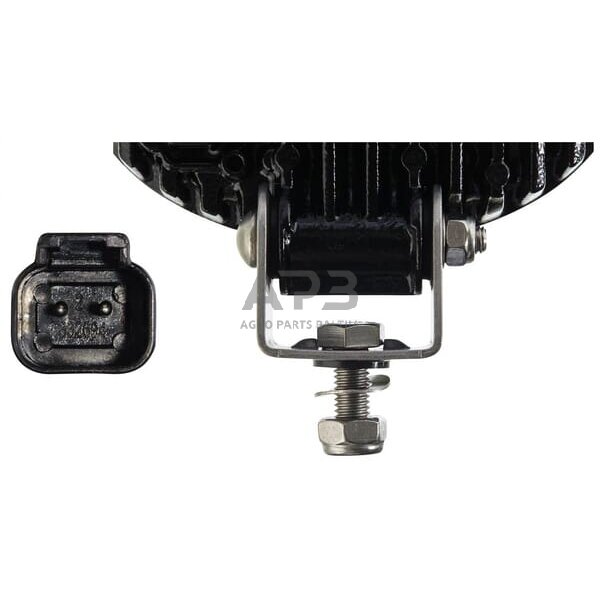 LED darbo žibintas ovalus 25W, 1500lm, 12/24V, 153x74x129mm 8 LED, Hella 1GA996661001 4