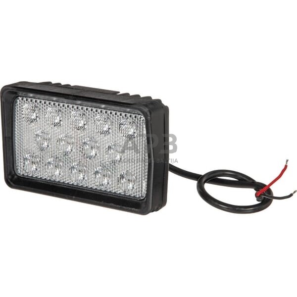 LED darbo žibintas stačiakampis 21W, 2600lm, 10-30V, 158x84x95mm, 14 LED LA10412