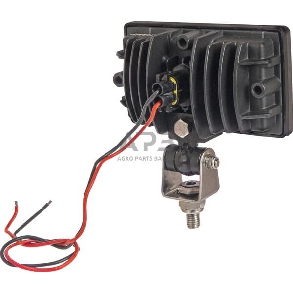 LED darbo žibintas stačiakampis 30W, 2400lm, H11, LA10512 3