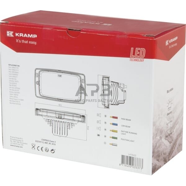 LED priekinis žibintas 21W, LA10422 2 LED priekinis žibintas 21W, LA10422 2