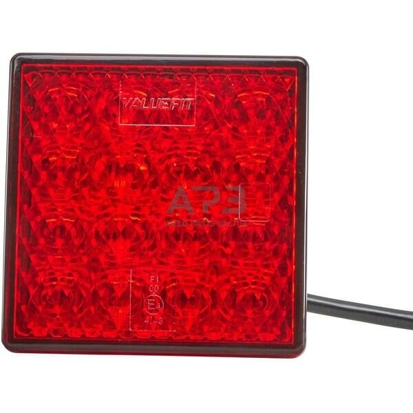 LED priešrūkinis žibintas 12V, 80x33.7x80mm, Hella 2NE357029041 1