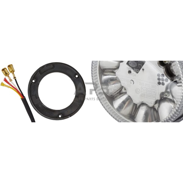 LED švyturėlis 10W, 12/24V, Ø 149mm x 88mm, 10 LED's, Hella 2XD012980001 3 LED švyturėlis 10W, 12/24V, Ø 149mm x 88mm, 10 LED's, Hella 2XD012980001 3