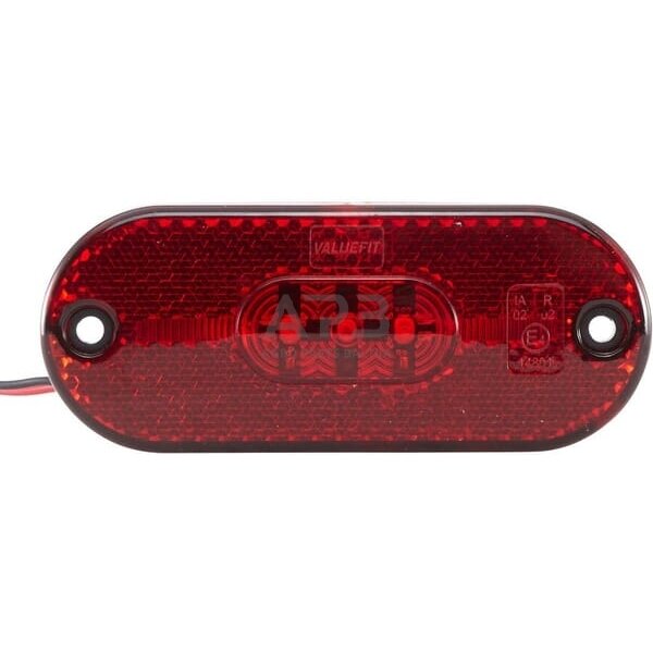 LED žymeklio lemputė, stačiakampis, 12V, raudona, 108x10.5x44mm, Hella ValueFit 2TM357009011 1 LED žymeklio lemputė, stačiakampis, 12V, raudona, 108x10.5x44mm, Hella ValueFit 2TM357009011 1