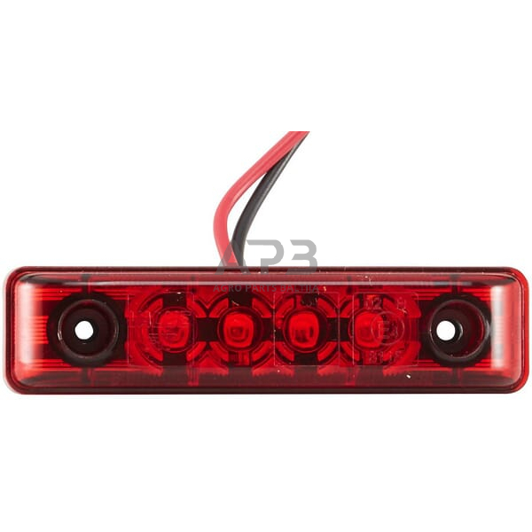 LED žymeklio lemputė, stačiakampis, 12V, raudona, 65x11x16mm, Hella ValueFit 2TM357010011 1 LED žymeklio lemputė, stačiakampis, 12V, raudona, 65x11x16mm, Hella ValueFit 2TM357010011 1