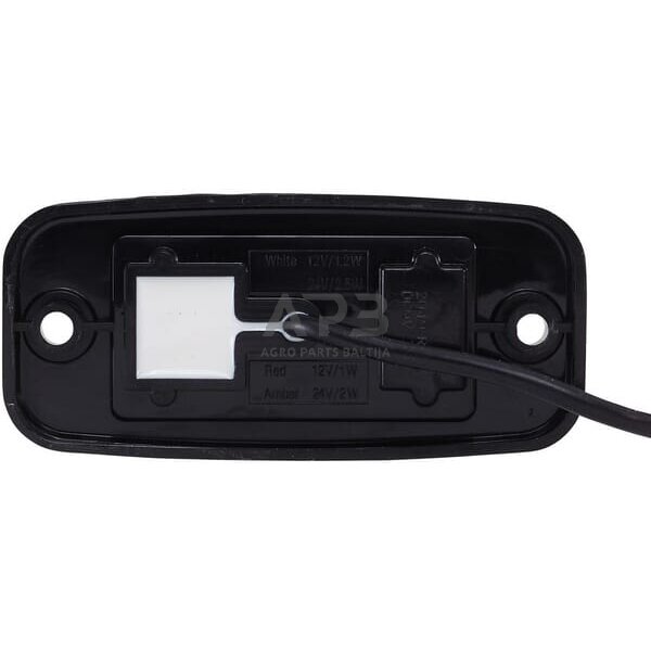 LED žymeklio lemputė, stačiakampis, 9/30V, raudona, 111x20x51mm, 3 LED, Hella ValueFit 2TM357008021 3