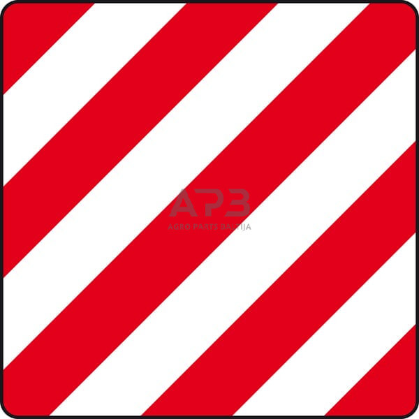 Lentelė su atšvaitu EN12899 500x500x1mm Mazon WB5005001IT 1