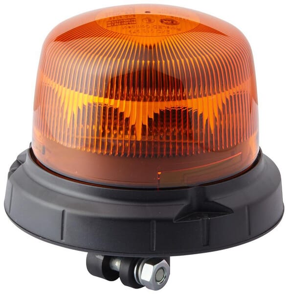 yh_balius  LED oranžinis švyturėlis 10W, 12/24V, Ø 165mm x 125mm, 16