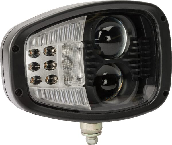 LED priekinis žibintas dešinys Halogenas 22/32W, 12-24V