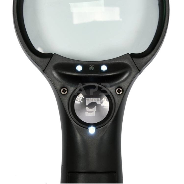 Lupa 3.5X/45X padidinimas su apšvietimu 3 Lupa 3.5X/45X padidinimas su apšvietimu 3