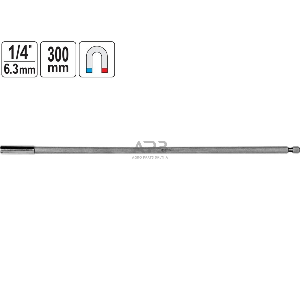 Magnetinis antgalių laikiklis 300mm 1