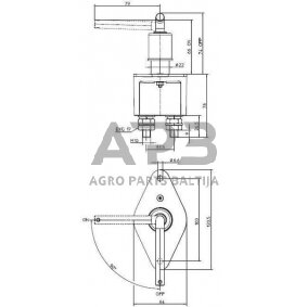 Masės išjungėjas Electro Mecanica Cormar LA500010 2 Masės išjungėjas Electro Mecanica Cormar LA500010 2