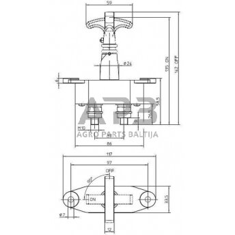 Masės išjungėjas Electro Mecanica Cormar LA500018 2 Masės išjungėjas Electro Mecanica Cormar LA500018 2