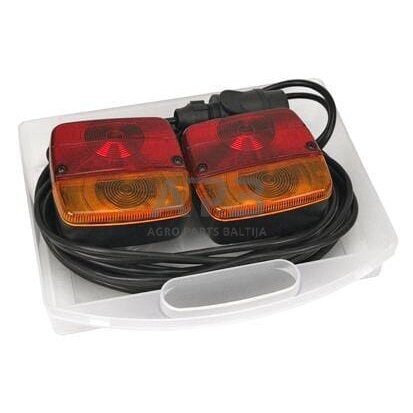 Magnetinis priekabos žibintų komplektas su laidu 12V, 7,5 metro kabelis, 2,5 metro kabelis, Vapormatic VLC6015 Magnetinis priekabos žibintų komplektas su laidu 12V, 7,5 metro kabelis, 2,5 metro kabelis, Vapormatic VLC6015