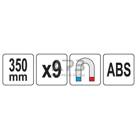 Magnetinis laikiklis atsuktuvams 350mm 3 Magnetinis laikiklis atsuktuvams 350mm 3