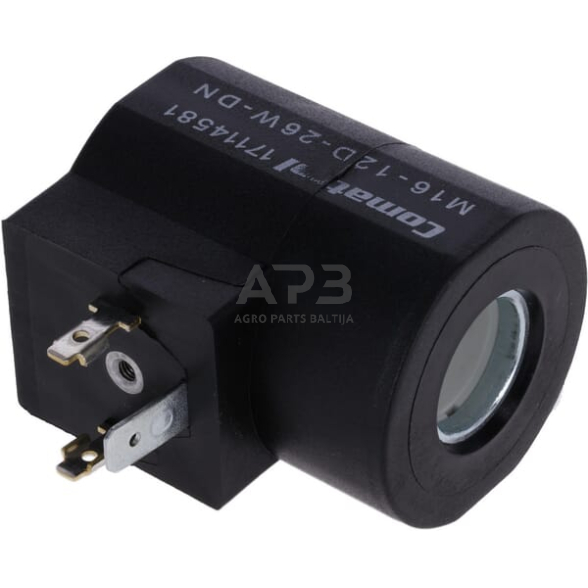 Magnetinė ritė M16, 12V DC, 26W DN, SD9M1612D26WDN 1 Magnetinė ritė M16, 12V DC, 26W DN, SD9M1612D26WDN 1