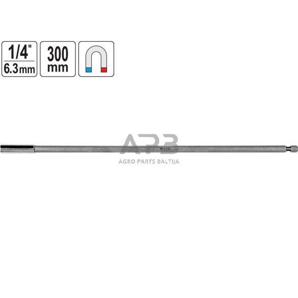 Magnetinis antgalių laikiklis 300mm 1 Magnetinis antgalių laikiklis 300mm 1