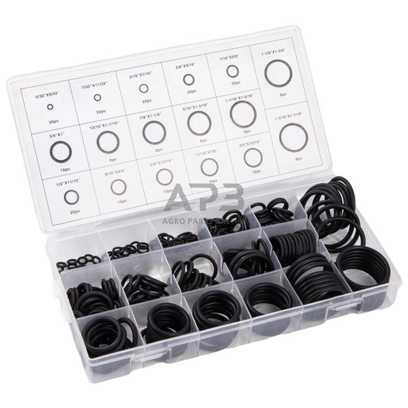 Manžetų rinkinys 222vnt. Manžetų rinkinys 222vnt.