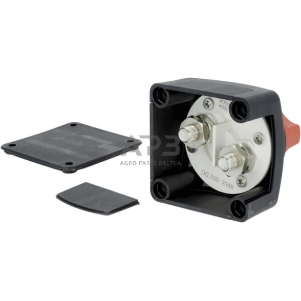 Masės išjungėjas M10, 12/24V, 300A/1000A SW10006KR 1 Masės išjungėjas M10, 12/24V, 300A/1000A SW10006KR 1