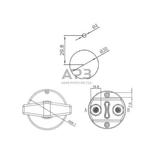 Masės išjungėjas Pneutron 21102006PN 2