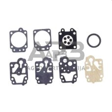 Membranų komplektas Walbro D20-WYJ žoliapjovėms gamintojui Efco 725F, Husqvarna 142R, Stiga SB40 Membranų komplektas Walbro D20-WYJ žoliapjovėms gamintojui Efco 725F, Husqvarna 142R, Stiga SB40