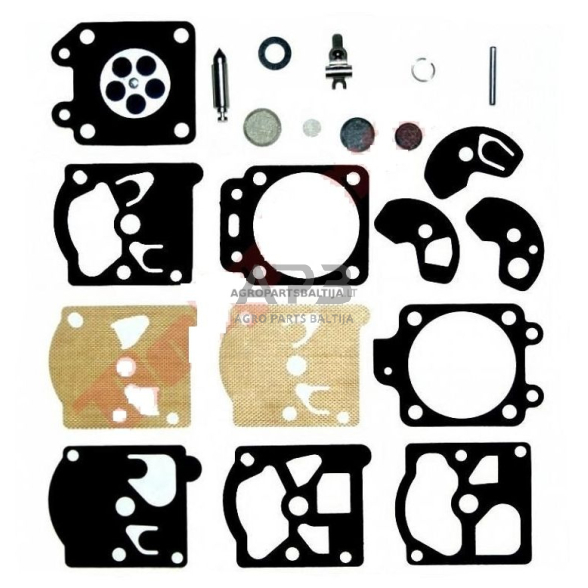 Membranų komplektas Walbro K10-WAT Membranų komplektas Walbro K10-WAT