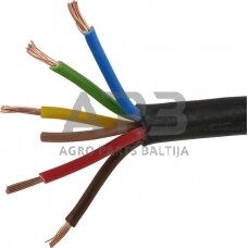 Montavimo kabelis LGY-S, 5 x 0.75mm² 100 metrų 1432045071