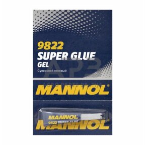 Momentiniai geliniai klijai 3g MANNOL